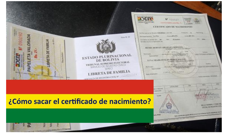 Cómo obtener el certificado de nacimiento por internet de forma gratuita en Bolivia