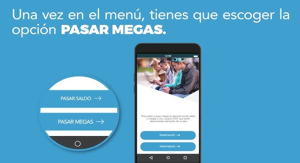 Cómo transferir megas Entel