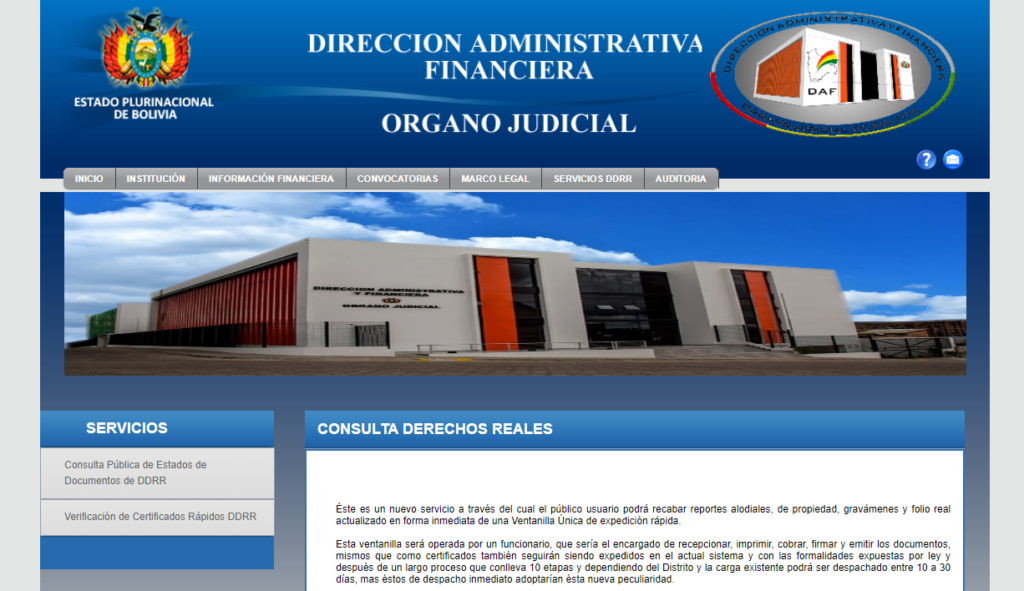 Consultar Derechos Reales