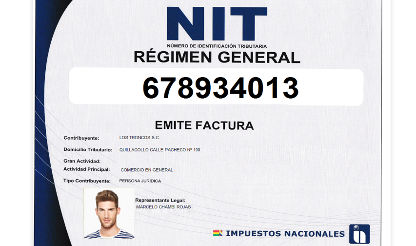 Requisitos para sacar NIT unipersonal en Bolivia