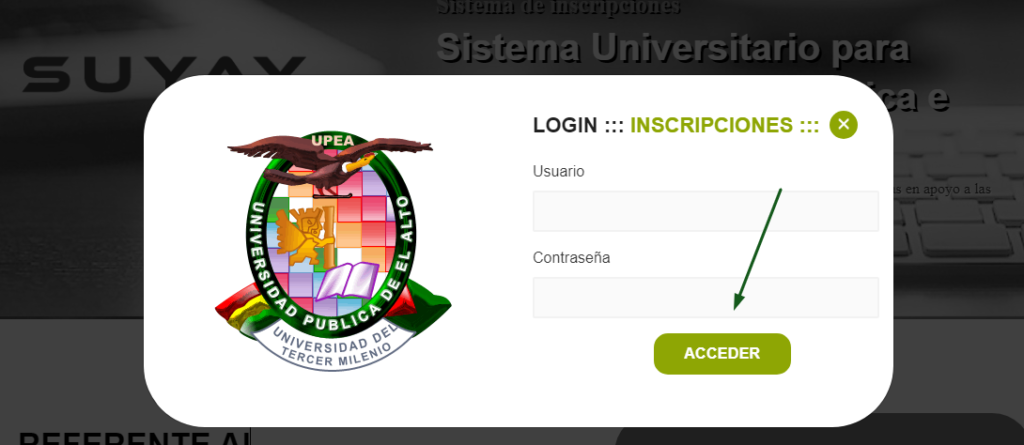 inscripciones en agronomía upea